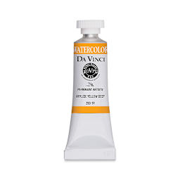 Da Vinci Artists' Permanent Watercolor - Arylide Yellow Deep, 15 ml tube