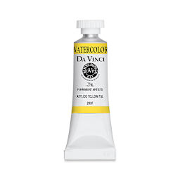 Da Vinci Artists' Permanent Watercolor - Arylide Yellow, 15 ml tube