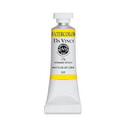 Da Vinci Artists' Permanent Watercolor - Hansa Yellow Light Lemon, 15 ml tube