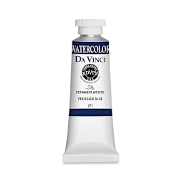 Da Vinci Artists Permanent Watercolor - Prussian Blue, 37 ml tube