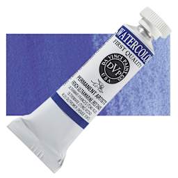 Da Vinci Artists' Permanent Watercolor - French Ultramarine, 15 ml tube and swatch