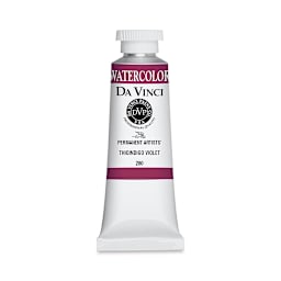 Da Vinci Artists' Permanent Watercolor - Thioindigo Violet, 37 ml tube