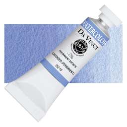 Da Vinci Artists' Permanent Watercolor - Lavender (Permanent), 15 ml tube and swatch