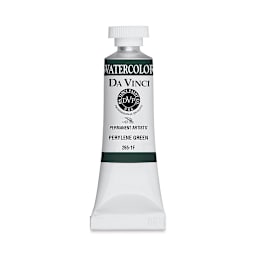 Da Vinci Artists' Permanent Watercolor - Perylene Green, 15 ml tube