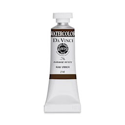 Da Vinci Artists' Permanent Watercolor - Raw Umber, 15 ml tube