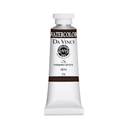 Da Vinci Artists' Permanent Watercolor - Sepia, 37 ml tube