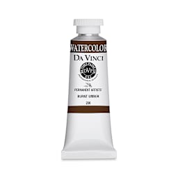 Da Vinci Artists' Permanent Watercolor - Burnt Umber, 37 ml tube