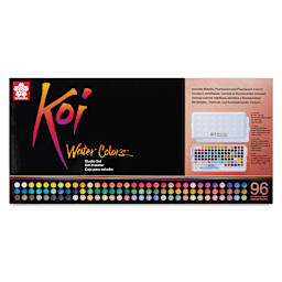Sakura Koi Watercolor Half Pans - Studio Set of 96 (front of package)