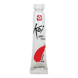 Sakura Koi Watercolor - Vermilion Hue, 12 ml, Tube