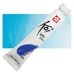 Sakura Koi Watercolor - Cerulean Blue, 12 ml Tube and swatch