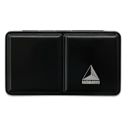 Maimeri Blu Half Pan Watercolors - Set of 12, closed metal tin