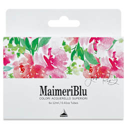 Maimeri Blu Artist Watercolor - Jenna Rainey Colors, Set of 6 front of box