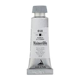 Maimeri Blu Artist Watercolor - Titanium White, 12 ml Tube