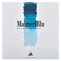Maimeri Blu Artist Watercolor - 90 Color Dot Card front