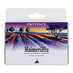 Maimeri Blu Artist Watercolor - Set of 6, Provence, 12 ml Tubes front of package