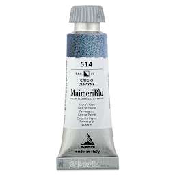 Maimeri Blu Artist Watercolor - Payne's Gray, 12 ml Tube