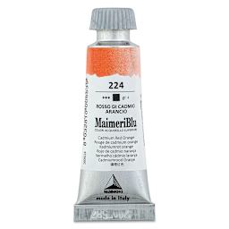 Maimeri Blu Artist Watercolor - Cadmium Red Orange, 12 ml Tube