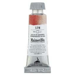 Maimeri Blu Artist Watercolor - Permanent Madder Deep, 12 ml Tube
