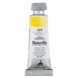 Maimeri Blu Artist Watercolor - Transparent Yellow, 12 ml Tube