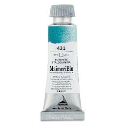Maimeri Blu Artist Watercolor - Phthalo Turquoise, 12 ml Tube