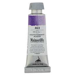 Maimeri Blu Artist Watercolor - Permanent Violet Blue, 12 ml Tube