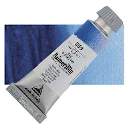 Maimeri Blu Artist Watercolor - Berlin Blue, 12 ml Tube and swatch