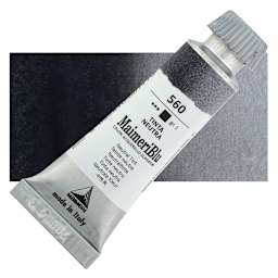 Maimeri Blu Artist Watercolor - Neutral Tint, 12 ml Tube and swatch