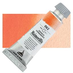Maimeri Blu Artist Watercolor - Permanent Orange, 12 ml Tube and swatch