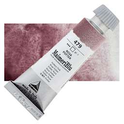 Maimeri Blu Artist Watercolor - Potter's Pink, 12 ml Tube and swatch