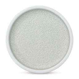 Yasutomo Traditional Japanese Watercolor Pan - Silver, 2-1/4" Dia