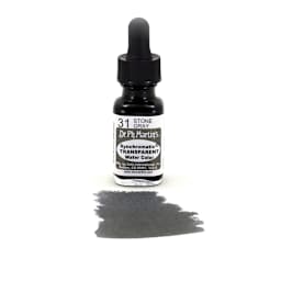Dr. Ph. Martin's Synchromatic Transparent Watercolor Stone Gray 0.5 oz