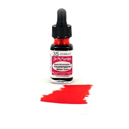 Dr. Ph. Martin's Synchromatic Transparent Watercolor Scarlet 0.5 oz
