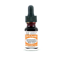 Dr. Ph. Martin's Synchromatic Transparent Watercolor Cadmium Orange 0.5 oz