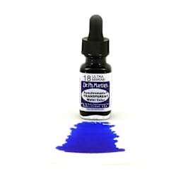 Dr. Ph. Martin's Synchromatic Transparent Watercolor Ultramarine 0.5 oz