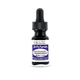 Dr. Ph. Martin's Synchromatic Transparent Watercolor Ultramarine 0.5 oz