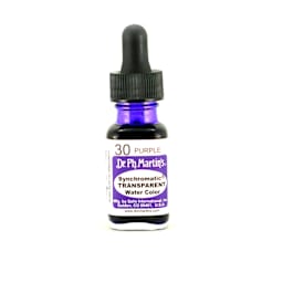 Dr. Ph. Martin's Synchromatic Transparent Watercolor Purple 0.5 oz