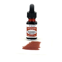 Dr. Ph. Martin's Synchromatic Transparent Watercolor Red Brown 0.5 oz