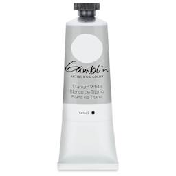 Gamblin Artist's Oil Color - Titanium White, 37 ml tube
