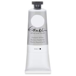Gamblin Artist's Oil Color - Radiant White, 37 ml tube