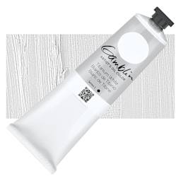 Gamblin Artist's Oil Color - Titanium White, 150 ml tube and swatch