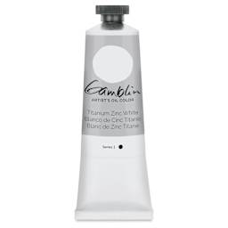 Gamblin Artist's Oil Color - Titanium-Zinc White, 37 ml tube