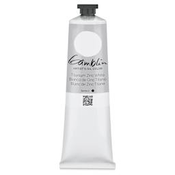 Gamblin Artist's Oil Color - Titanium-Zinc White, 150 ml tube