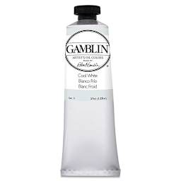 Gamblin Artists' Oil Color - Cool White, 37 ml tube