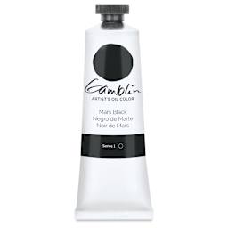 Gamblin Artist's Oil Color - Mars Black, 37 ml tube