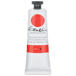 Gamblin Artist's Oil Color - Cadmium Red Light, 37 ml tube