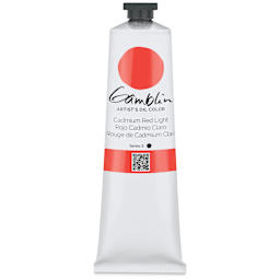 Gamblin Artist's Oil Color - Cadmium Red Light, 150 ml tube