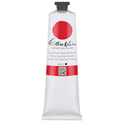 Gamblin Artist's Oil Color - Cadmium Red Medium, 150 ml tube