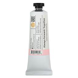 Back of Gamblin Artist's Oil Color - Shell Pink, 37 ml tube