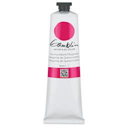 Gamblin Artist's Oil Color - Quinacridone Magenta, 150 ml tube