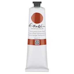 Gamblin Artists' Oil Color - Transparent Earth Red, 150 ml tube